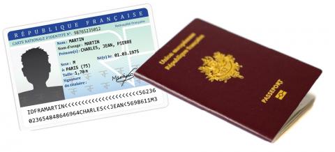 carte d'identité et passeport